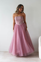 Cinderella Debs & Prom Dresses 1 *DONE T712 PINK BOW GOWN - LAD