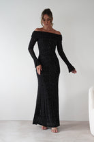 Vera & Lucy Dresses 1*DONE - V&L-23273- SPARKLING RHINESTONE EMBELLISHMENTS LONG DRESS