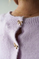Casual Jumper ONE SIZE | 6-12 Kala Gold Bow Detail Jumper | | Lilac
