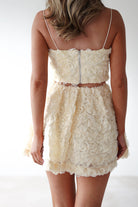 Lydia Floral-Appliqué Top & Skirt Set | Butter - Oh Hello Clothing