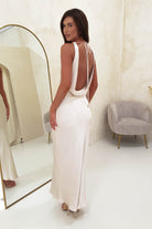 Leah Cowl Neckline Maxi  | Champange - Oh Hello Clothing