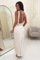 Leah Cowl Neckline Maxi  | Champange - Oh Hello Clothing