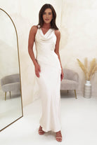 Leah Cowl Neckline Maxi  | Champange - Oh Hello Clothing