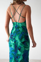 Bali Printed Midi  | Green Print - Oh Hello Clothing