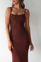 Billini Bodycon Backless Maxi Dress | Brown | Oh Hello Clothing | S (8)