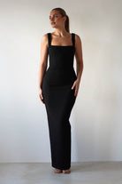 Black Tie Dresses - Brooke Square Neck Maxi  