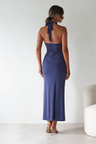 Blair Bodycon Maxi Dress | Blue | Oh Hello Clothing | XS (6)