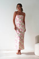 Blossom Floral Print Maxi  | Yellow - Oh Hello Clothing