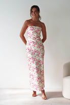 Blossom Floral Print Maxi  | Yellow - Oh Hello Clothing