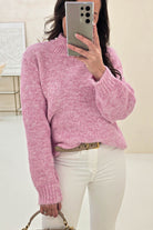 Ayda Cosy Knitted Jumper | Pink - Oh Hello Clothing