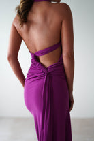 Monet Bodycon Midaxi  | Purple - Oh Hello Clothing