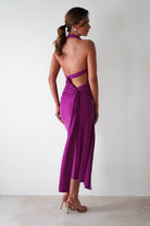 Monet Bodycon Midaxi  | Purple - Oh Hello Clothing