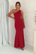Milana Bodycon Maxi Gown | Red - Oh Hello Clothing