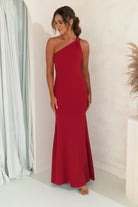 Milana Bodycon Maxi Gown | Red - Oh Hello Clothing