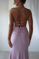 Larna Sequin Bust Bodycon Gown | Light Pink - Oh Hello Clothing