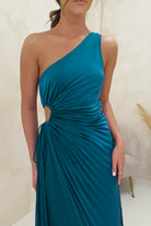 Factory On Sale Olsen Pleated Maxi Dress | Teal