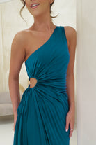 Factory On Sale Olsen Pleated Maxi Dress | Teal