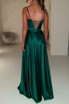 Georgia Soft Satin Maxi Gown | Emerald Green | Oh Hello Clothing | S (8)