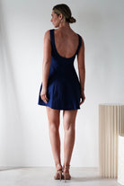 Hannah Structured Mini  | Navy - Oh Hello Clothing