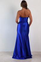 Karra Bodycon Strapless Gown | Royal Blue - Oh Hello Clothing