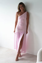 Larson Bodycon Maxi Dress | Pink | Oh Hello Clothing | XS (6)