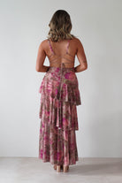 sasha Dresses Morgana Floral Ruffle Maxi Dress | Mixed Print