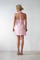 Morocco Halterneck Mini  | Pink - Oh Hello Clothing