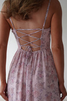 Remi Floral Chiffon Maxi  | Pink - Oh Hello Clothing