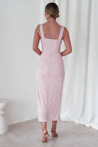 Simona Textured Maxi  | Blush - Oh Hello Clothing