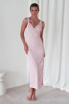 Simona Textured Maxi  | Blush - Oh Hello Clothing