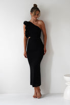 Sydney Bodycon Maxi  | Black - Oh Hello Clothing
