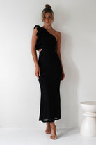 Sydney Bodycon Maxi  | Black - Oh Hello Clothing