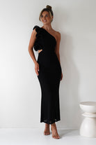 Sydney Bodycon Maxi  | Black - Oh Hello Clothing