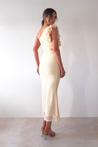 Sydney Bodycon Maxi  | Light Yellow - Oh Hello Clothing