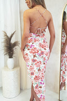 Prairie Floral Print Midi  | Mixed Print - Oh Hello Clothing