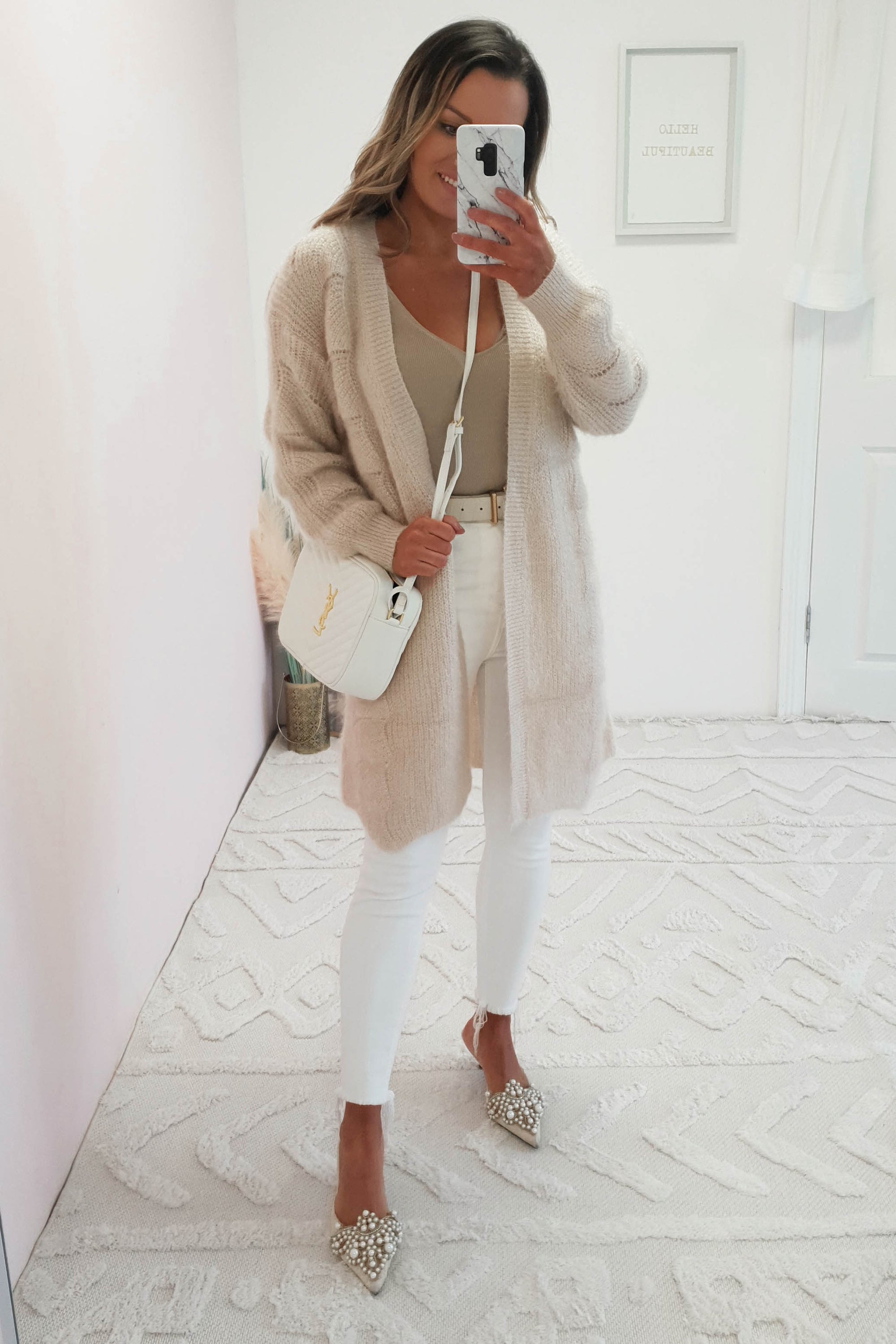 Arabella Soft Cardigan | Beige | Oh Hello Clothing | ONE SIZE | 6 - 12