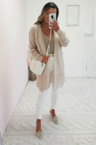 Arabella Soft Cardigan | Beige | Oh Hello Clothing | ONE SIZE | 6 - 12