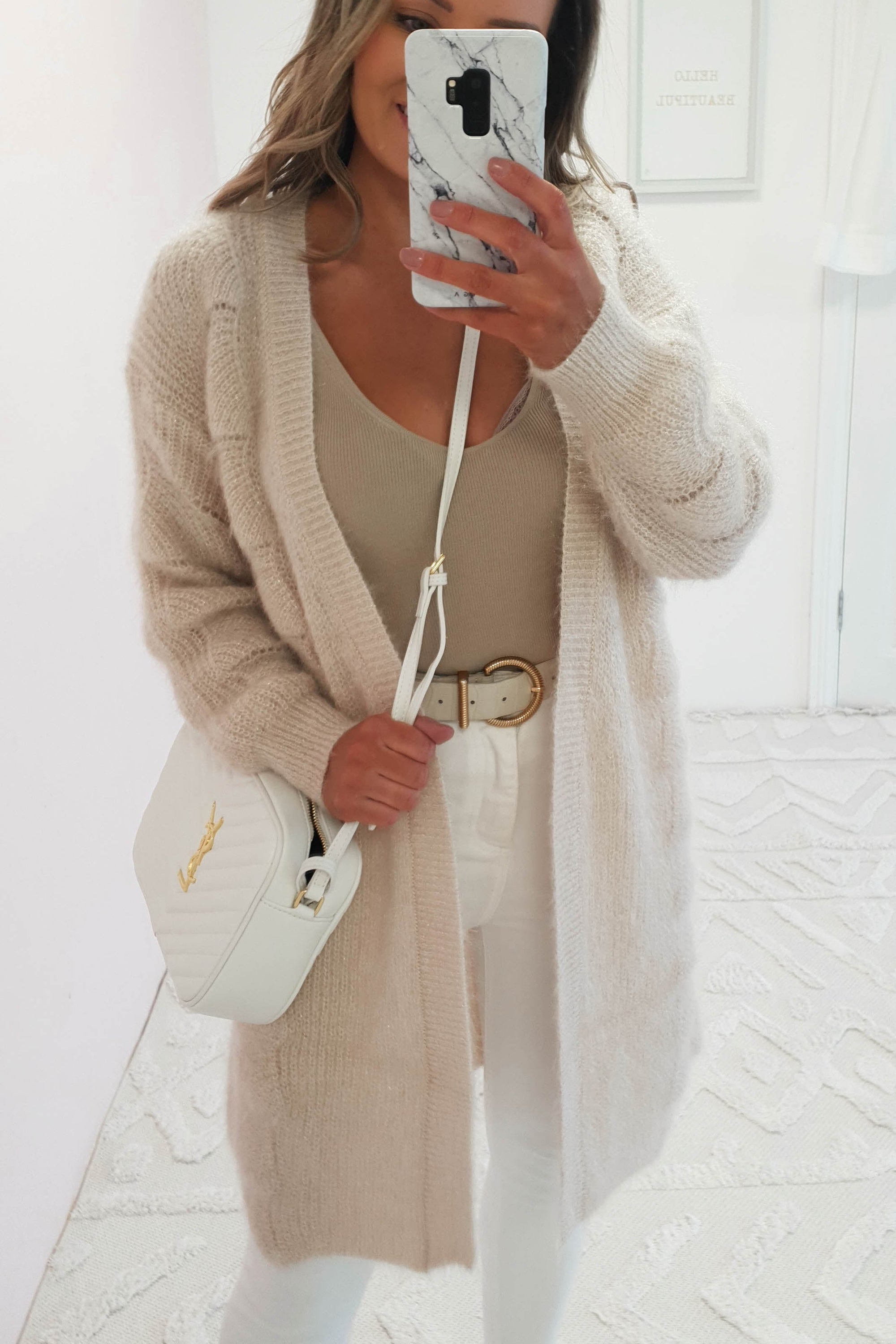 Arabella Soft Cardigan | Beige | Oh Hello Clothing | ONE SIZE | 6 - 12