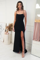 Obsession Diamond Gown | Black - Oh Hello Clothing