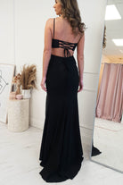 Obsession Diamond Gown | Black - Oh Hello Clothing