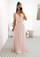 Lydia Maxi  Pink Glitter - Oh Hello Clothing
