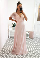 Lydia Maxi  Pink Glitter - Oh Hello Clothing